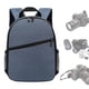 thumbnail image 1 of Camera Backpack Waterproof Large Camera Bags for Photographers DSLR Backpack, Travel Backpack for Camera in Blue, 1 of 5