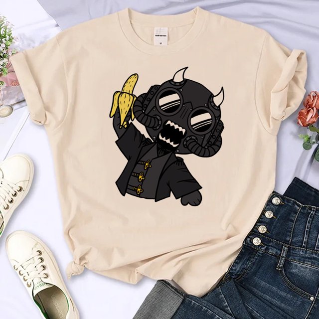 Ghost Band Tee Mujeres Gráfico Japonés streetwear Camisetas Chica Divertida Ropa De Cómic