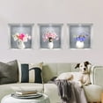 thumbnail image 3 of Pegatinas de pared de jarrón 3D, jarrones blancos, margaritas, calcomanías de pared con flores, decoración de pared Floral de rosas, arte de pared impermeable extraíble (margarita de jarrón), 3 of 5