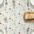 thumbnail image 5 of Rustic Wildflower Tablecloth 60x102 Inch Rectangular,Seasonal Floral Washable Table Cover for Party Picnic Dinner Decor, 5 of 5