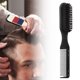 thumbnail image 2 of Cepillo 2 en 1 - ABS y cerdas de nylon, de doble cabezal - para el peinado de la barba, peinado del cabello - Cómodo agarre para salones y el hogar, 2 of 8