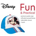 thumbnail image 3 of Gorra de béisbol Disney Mickey Mouse, paquete de 2 unidades para niños, 2-4T, 3 of 7
