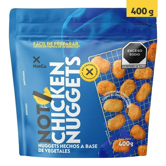 Nuggets a base de vegetales NotCo Not Chicken sabor pollo 400 g