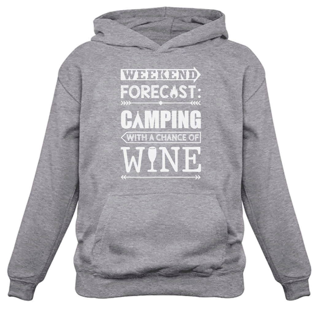 Camping Sweatshirt Funny Camping Shirt Weekend Forecast Camping