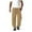 Khaki, variant on Coorders George Mens Cargo Pants Casual Baggy Drawstring Loose Fit Hip Hop Pants with Pockets, Khaki,Size S