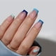 thumbnail image 2 of Press On Nails BtartboxNails XCOAT TIPS French Tips, color azul, 160 unidades, 2 of 6