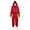 Red, variant on Adult One-Piece Jumpsuit Three-Piece Set for Men and Women, Custom Red/Black/Pink Suits, Suitable for Role-Playing, Carnival, and Various Occasions