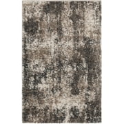 Mainstays 30"x46" Neutral Abstract Shag Indoor Accent Rug