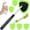 Green, variant on Extendable Windshield Cleaner With Rotating Head And 6 Microfiber Pad For Most Vehicle Type