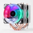 thumbnail image 2 of Ventiladores RGB de Refrigeración Dual Sunnimix enfriador de CPU ventilador de la CPU, 2 of 6