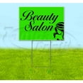 thumbnail image 1 of Beauty Salon (18" x 24") Yard Sign, Includes Metal Step Stake, 1 of 6
