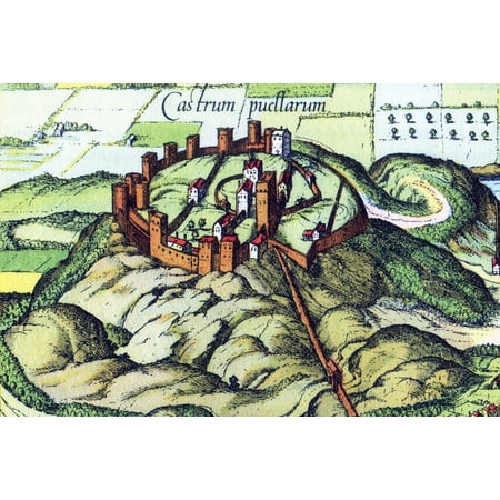 24x36 gallery poster, Edinburgh Castle, 1581