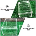 thumbnail image 4 of WHAMVOX 1Pcs Turtle Breeding Tank Transparent Acrylic Container for Reptile Enthusiasts, 4 of 7