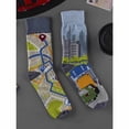 thumbnail image 2 of SPOX SOX - Chaussettes Inégalées pour Hommes et Femmes - Big City Life, 2 of 2