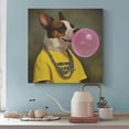 thumbnail image 3 of Cute Animals-Dog Blow Balloon Artworks Canvas Poster Room Aesthetic Wall Art Prints Home Modern Decor Gifts 24x24inch(60x60cm), 3 of 5