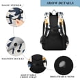 thumbnail image 4 of FORMRS Unisex School Backpack 17" Student Travel Bag with Laptop Compartment, Playful Forest, 4 of 7