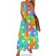 thumbnail image 1 of Vestido sin mangas Happy Molars, vestido de verano, vestidos de mujer coreanos, estilo coreano, 1 of 7