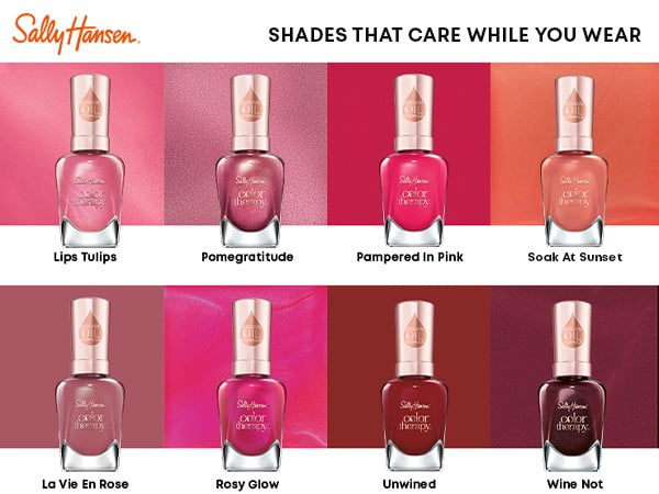 Sally Hansen Color Therapy Nail Color, Therapewter, oz, Color Nail Polish, Nail Polish, Nail Polish Colors, Restorative, Argan Oil Formula, Instantly Moisturizes Sally Hansen Color Therapy Nail Color, Therapewter, oz, Color Nail Polish, Nail Polish, Nail Polish Colors, Restorative, Argan Oil Formula, Instantly Moisturizes