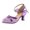 Purple, variant on Womens Ballroom Tango Latin Dancing Shoes Sequins Shoes Social Dance Shoes