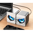 thumbnail image 1 of Computer speakers desktop usb wired home desktop games affect notebook subwoofer small power amplifier Upgraded version White, 1 of 5