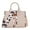 Cow-Light Pink, variant on Wrangler Cow Print Tote Bag for Women Western Purse Boho Top Handle Satchel Handbag, Cow-Black