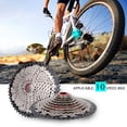 thumbnail image 2 of TOPINCN Cassette Freewheel Sprocket 10 Speed 11-50T Mountain Bike Replacement Part Accessory, Freewheel Replacement, Bike 10 Speed Freewheel, 2 of 8