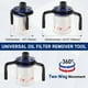 thumbnail image 5 of Llave de filtro de aceite WORKPRO universal ajustable de 76 mm a 130 mm, 5 of 8