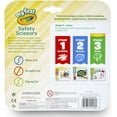 thumbnail image 5 of Suministros de arte para niños en edad preescolar, tijeras de seguridad para manualidades creativas, tijeras con cortadores de bordes decorativos, tijeras de entrenamiento para niños zurdos y, 5 of 5