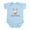 Sky Blue, variant on CafePress - Some Bunny In Minnesota Loves Me Infant Bodysuit - Baby Light Bodysuit, Size Newborn - 24 Months