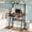 Brown, variant on NEWSENDY 2 Tiers Small Computer Desk for Small Space, Compact Laptop Table Workstation with Keyboard Tray, Study PC Table for Home Office, Black