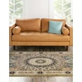 thumbnail image 4 of Rugs.com Rabia Collection Rug – 5' x 8' Green Low Rug Perfect For Bedrooms, Dining Rooms, Living Rooms, 4 of 9