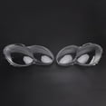 thumbnail image 6 of 2Pcs Headlight Shell Lens Cover+Glue For Benz W230/R230 SL500 SL600 2003-08, 6 of 15