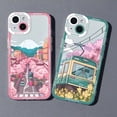 thumbnail image 2 of Funda de teléfono para Huawei P50 Pro, P40, Huawei P40 lite 5G, P30 Pro, P20, P10 Plus, P30, Travel Traint Moun Fuji, silicona transparente qiuyongming unisex, 2 of 2