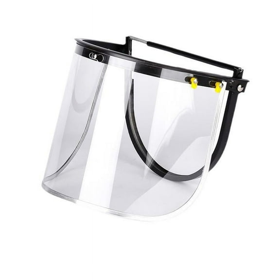 jiaping Face Cover Clear Vision Face Protection Visor for Work Construction Hard Hat