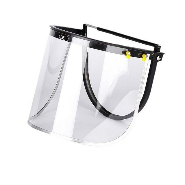 S SERENABLE Face Cover Clear Face Protection Visor for Work Construction Hard Hat