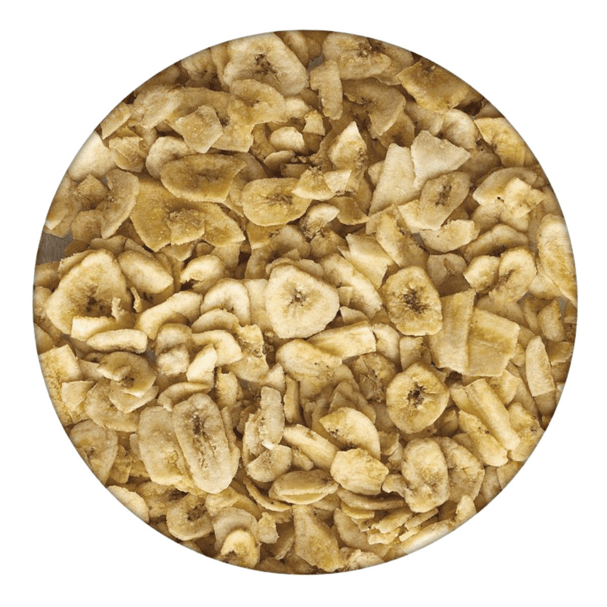 Future Essentials Long Shelf Life Emergency Food Dehydrated Unsweetened Banana Chips #2.5/8oz/Can- 12 Cans