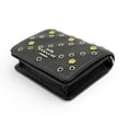 thumbnail image 4 of Coach Women's Mini Wallet on a Chain with Rivets (Black Multi), 4 of 7