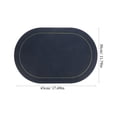 thumbnail image 2 of HOMEMAXS  6 Pcs Dining Table Decor Party Placemats Heat Resistant Runner Waterproof, 2 of 8