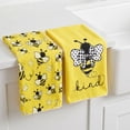 thumbnail image 2 of Unique Bargains Soft Absorbent Microfiber Kitchen Towel Yellow 26" x 18", 2 of 8