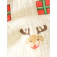 thumbnail image 6 of Gureui Infant Baby Girls Boys Cute Cartoon Elk Print Long Sleeve Romper Christmas Jumpsuit Playsuit, 6 of 7