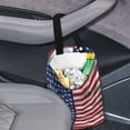 thumbnail image 3 of Yuyamidu American Flag Car Trash Bag Fit for Truck SUV Van Butterfly Automobile Trash Storage Bag Accessories Foldable Cat Gabage Bags Universal Car Trash Holders, 3 of 7