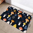 thumbnail image 2 of Mushroom Indoor Door Mat, Non-Woven Fabric Door Mat, Anti-Slip Backing Welcome Mat for Front Door, Indoor Entrance, Kitchen, Bedroom, Living Room - Durable Floor Mat for Home Decor & All Seasons, 2 of 6
