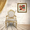thumbnail image 3 of Jensen, Asia 12x12 Gold Ornate Wood Framed with Double Matting Museum Art Print Titled - Lavish Blooms II - Mini, 3 of 4