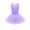 Purple, variant on iiniim Girls Kids Sequined Hollow Back Strap Ballet Leotards Tulle Tutu Dress 6-16 Red 10