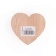 thumbnail image 4 of Be Mine Candy Heart Yellow 3.5 x 3.3 Pine Wood Valentine's Small Shape Sign, 4 of 5