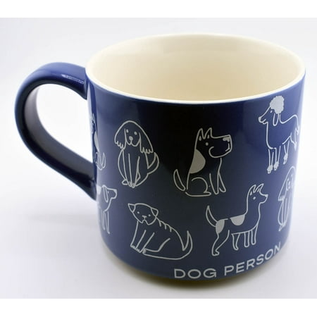 

Parker Lane Stoneware Dog Person Coffee Mug