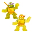 thumbnail image 1 of Figuras de acción Heroes of Goo Jit Zu TMNT, paquete de 2 unidades Donatello y Michelangelo, 1 of 5