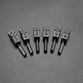 thumbnail image 3 of pitrice 6pcs Guitar Bridge Brand New Block Electric Components Saddle Instrument Music Saddles Entertainment with Wrench GAQ75 Black, 3 of 6