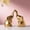 Gold, variant on Zeiwohndc Resin Elephant Figurines Elephant Statues Animal Sculptures Table Ornament