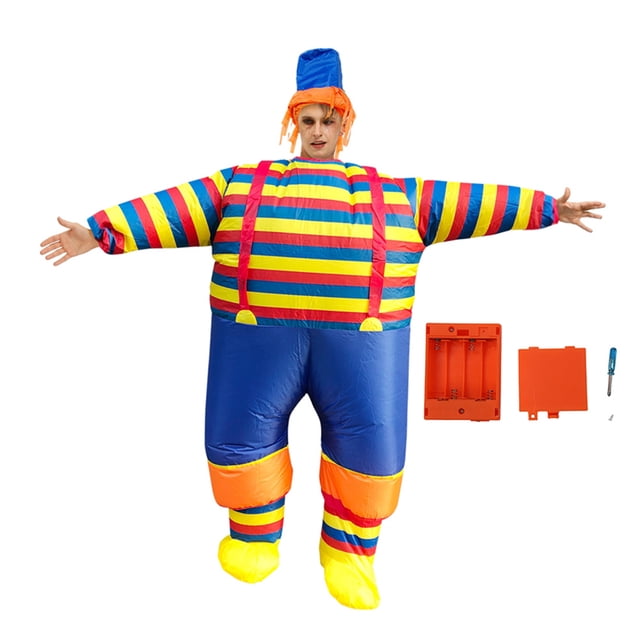 Disfraces Divertidos De Joker, Disfraz De Payaso Inflable, Disfraz De Payaso A Rayas, Disfraces Inflables, Los Mejores En Su Clase Jadeshay A